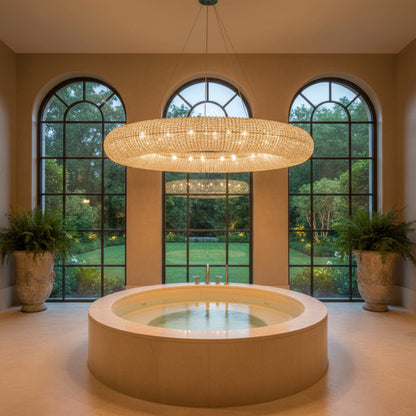 Halo Round Led Chandelier