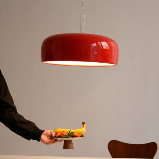 Modern Glossy Dome Pendant Light