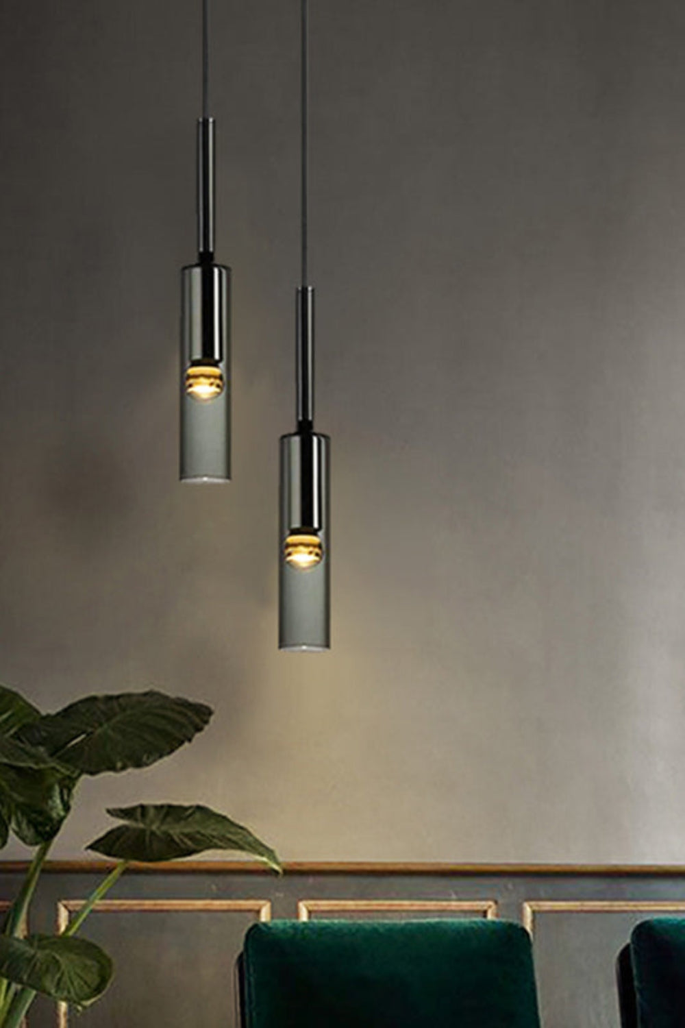Dariel-Long Hanging Light - morylighting
