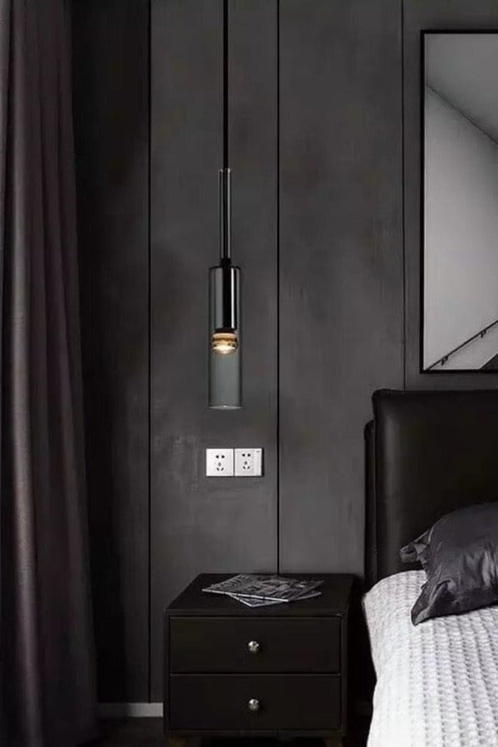 Dariel-Long Hanging Light - morylighting