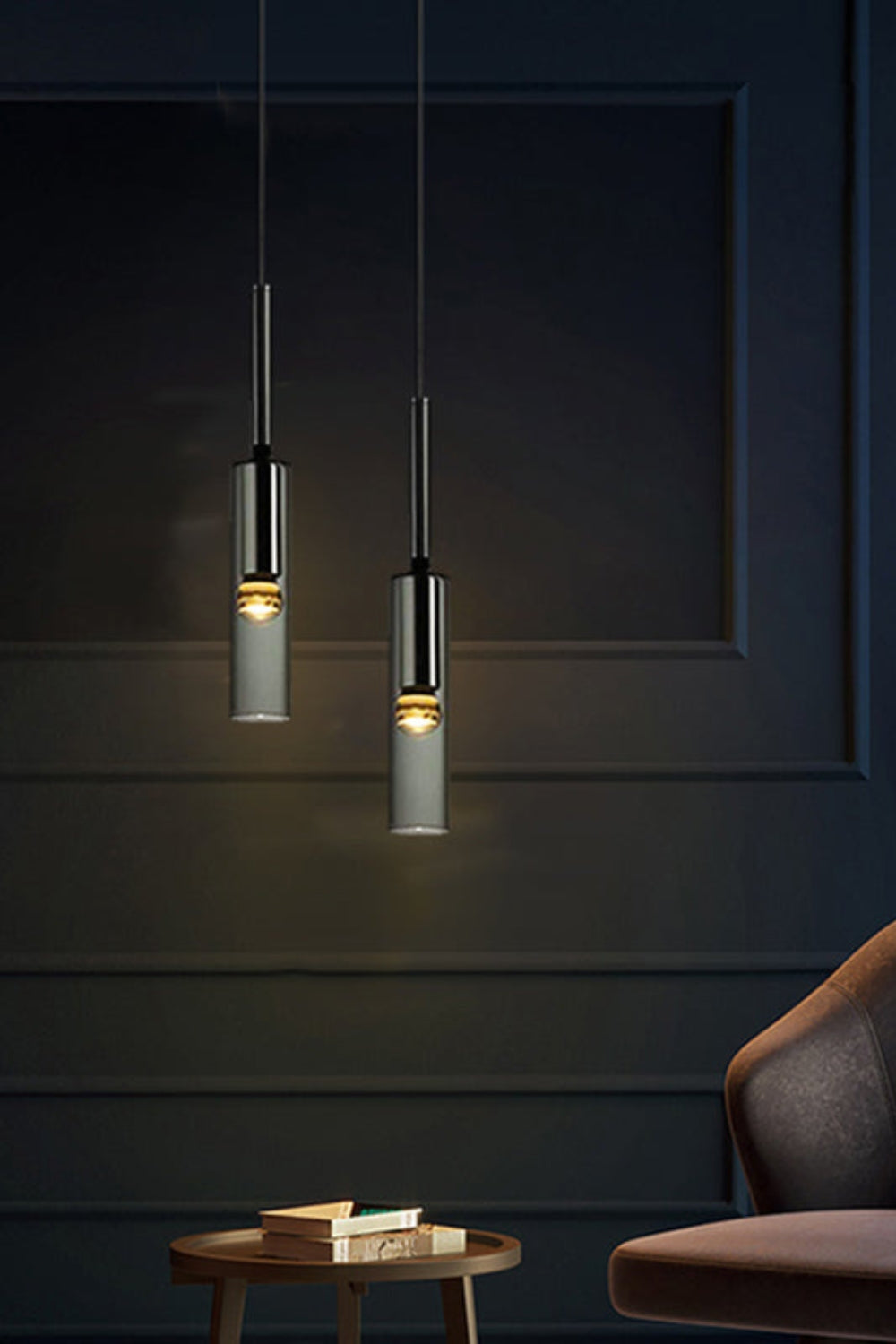 Dariel-Long Hanging Light - morylighting