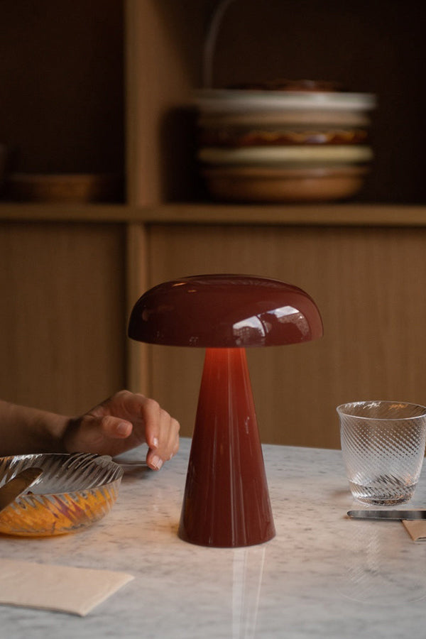 Cordless Mushroom Table Lamp - view 9 | morylighting