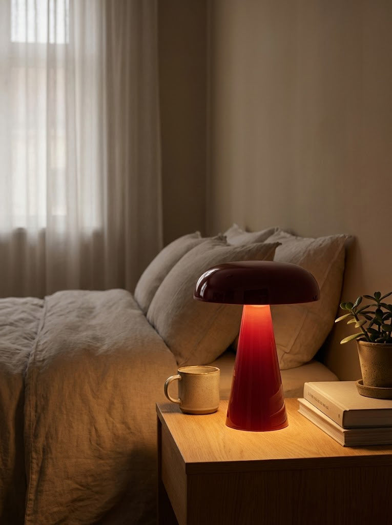 Cordless Mushroom Table Lamp - view 2 | morylighting