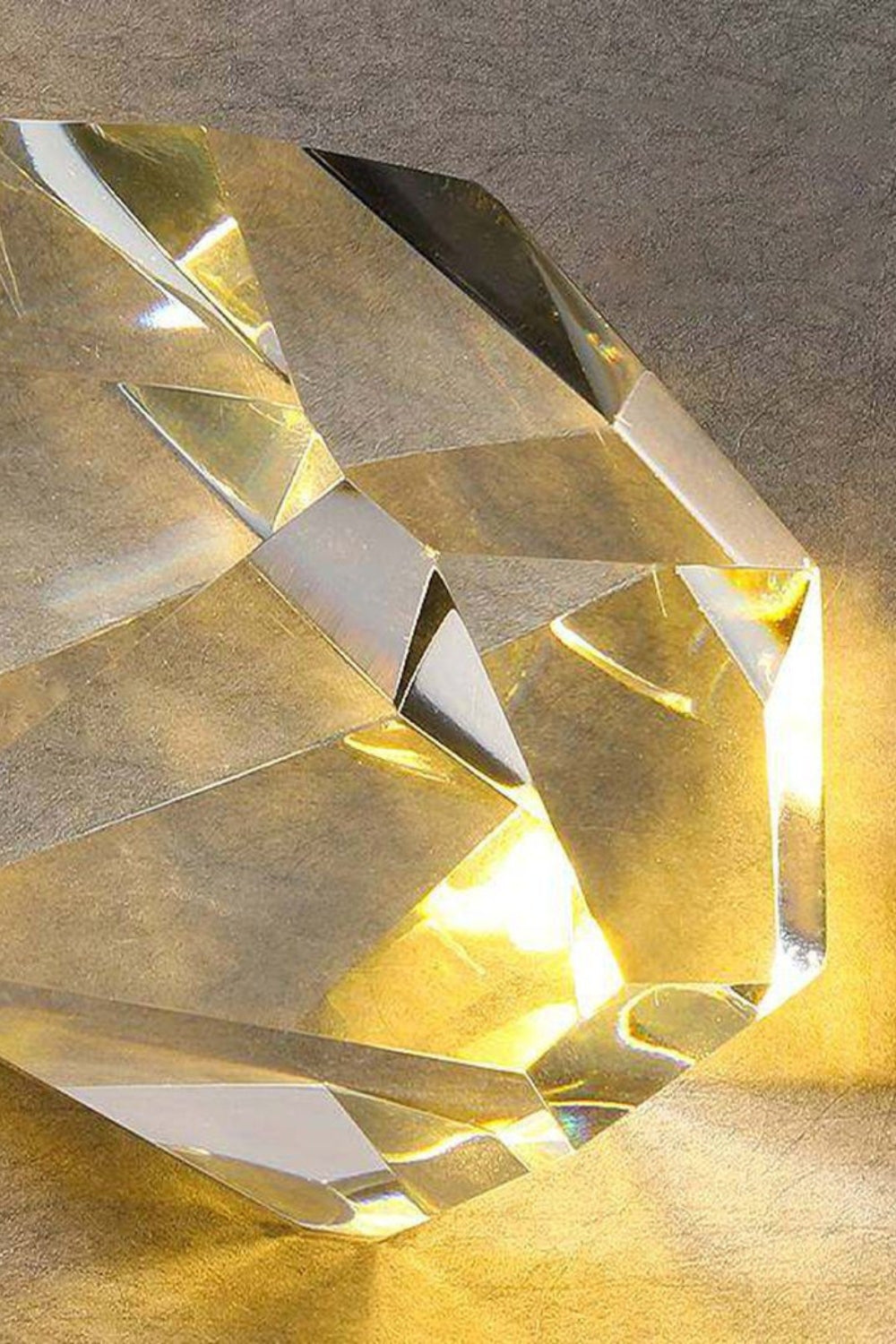 Diamond Crystal Glass Wall Light - morylighting