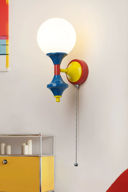 Dopamine Retro Contrasting Wall Lamp - view 4 | morylighting