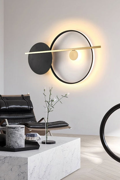 Double Circle Wall Light - view 7 | morylighting