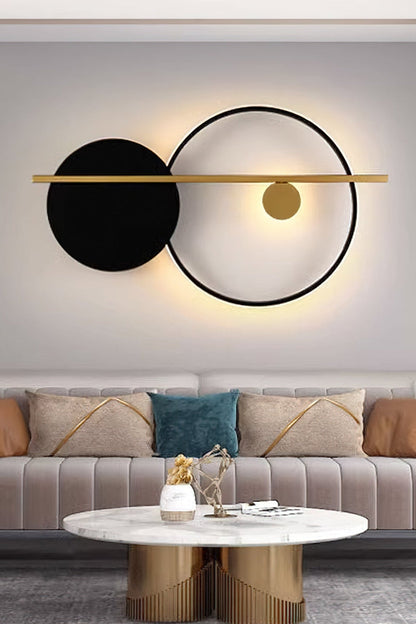 Double Circle Wall Light - view 3 | morylighting
