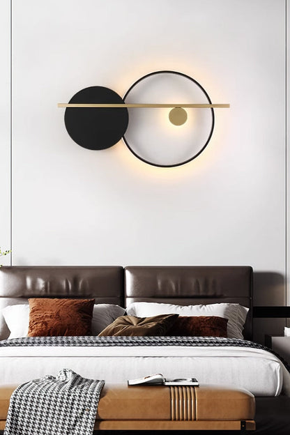 Double Circle Wall Light - view 5 | morylighting