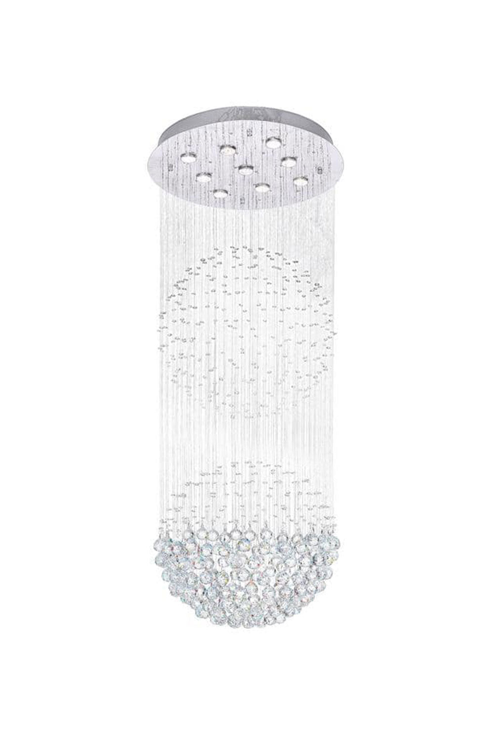Double Ball Crystal Chandelier - morylighting