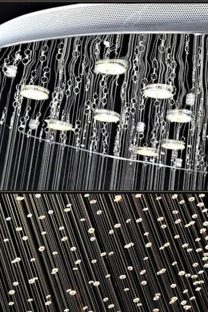 Double Ball Crystal Chandelier - morylighting