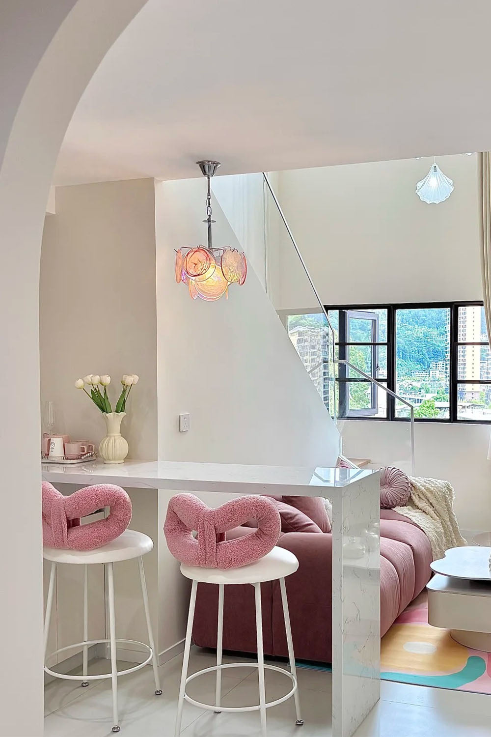 Dream Disc Chandelier - view 3 | morylighting