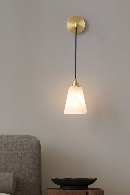 Droplet Alabaster Wall Lamp - view 12 | morylighting