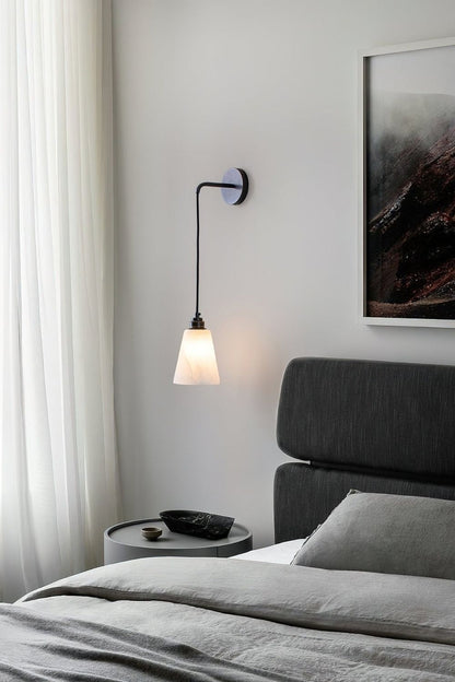 Droplet Alabaster Wall Lamp - view 7 | morylighting