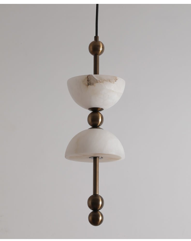 Duo Alabaster Pendant Lamp