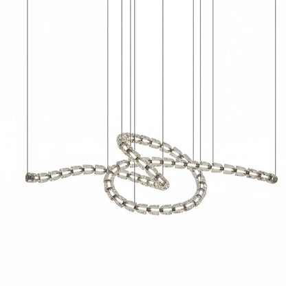 Gabriel Chrome Crystal Chandelier