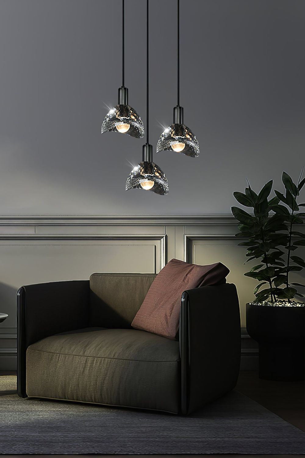 Ebbe Crystal Pendant Lamp - morylighting