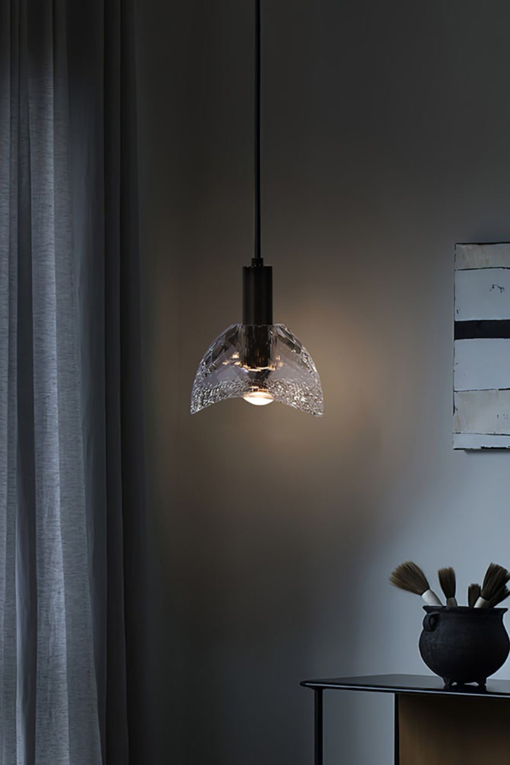 Ebbe Crystal Pendant Lamp - morylighting