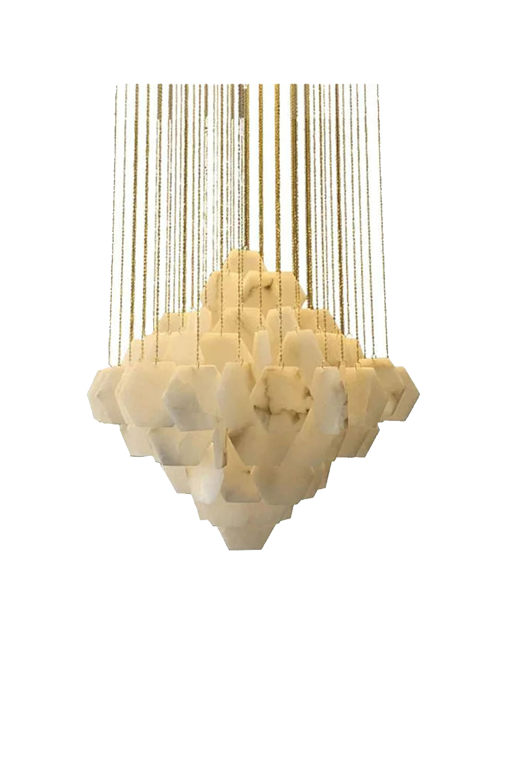 Eclipse Marble Cascade Chandelier | morylighting