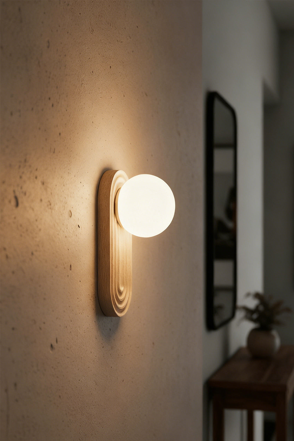 Elegant Travertine Wall Light - view 11 | morylighting
