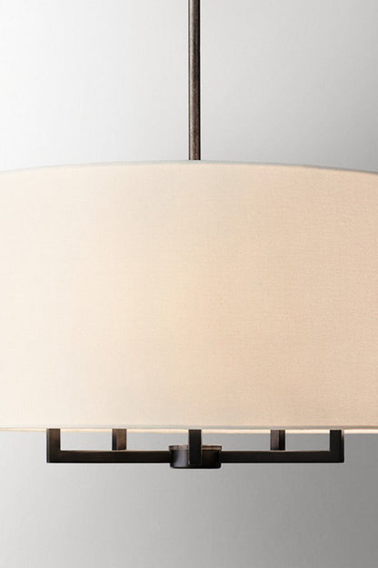 Emery Fabric Chandelier - view 10 | morylighting