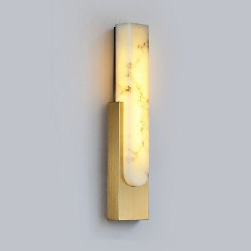 Morylighting Alabaster Radiance Wall Sconce - Background Shot