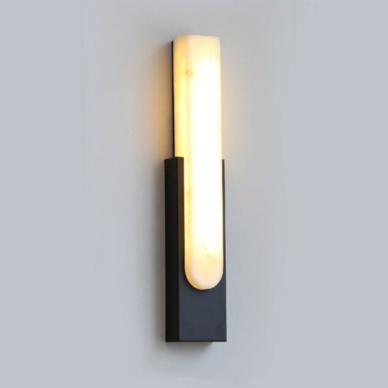 Morylighting Alabaster Radiance Wall Sconce - Background Shot