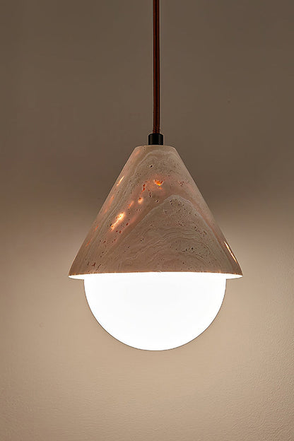 Etruscan Travertine Dome Light - view 13 | morylighting