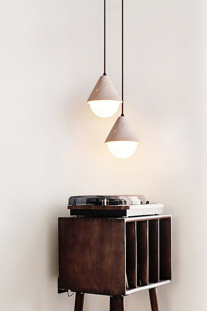 Etruscan Travertine Dome Light - view 5 | morylighting