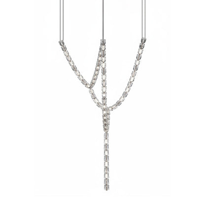 Gabriel Chrome Crystal Chandelier