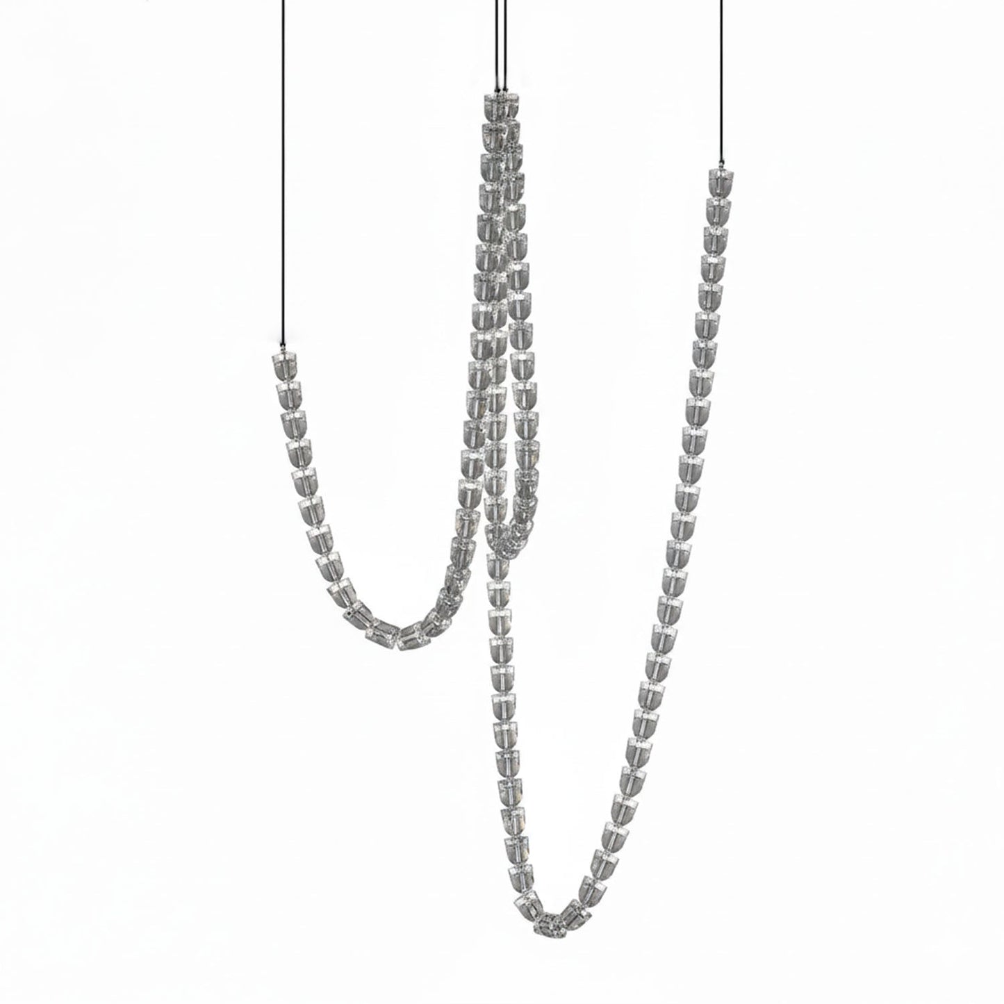 Gabriel Chrome Crystal Chandelier