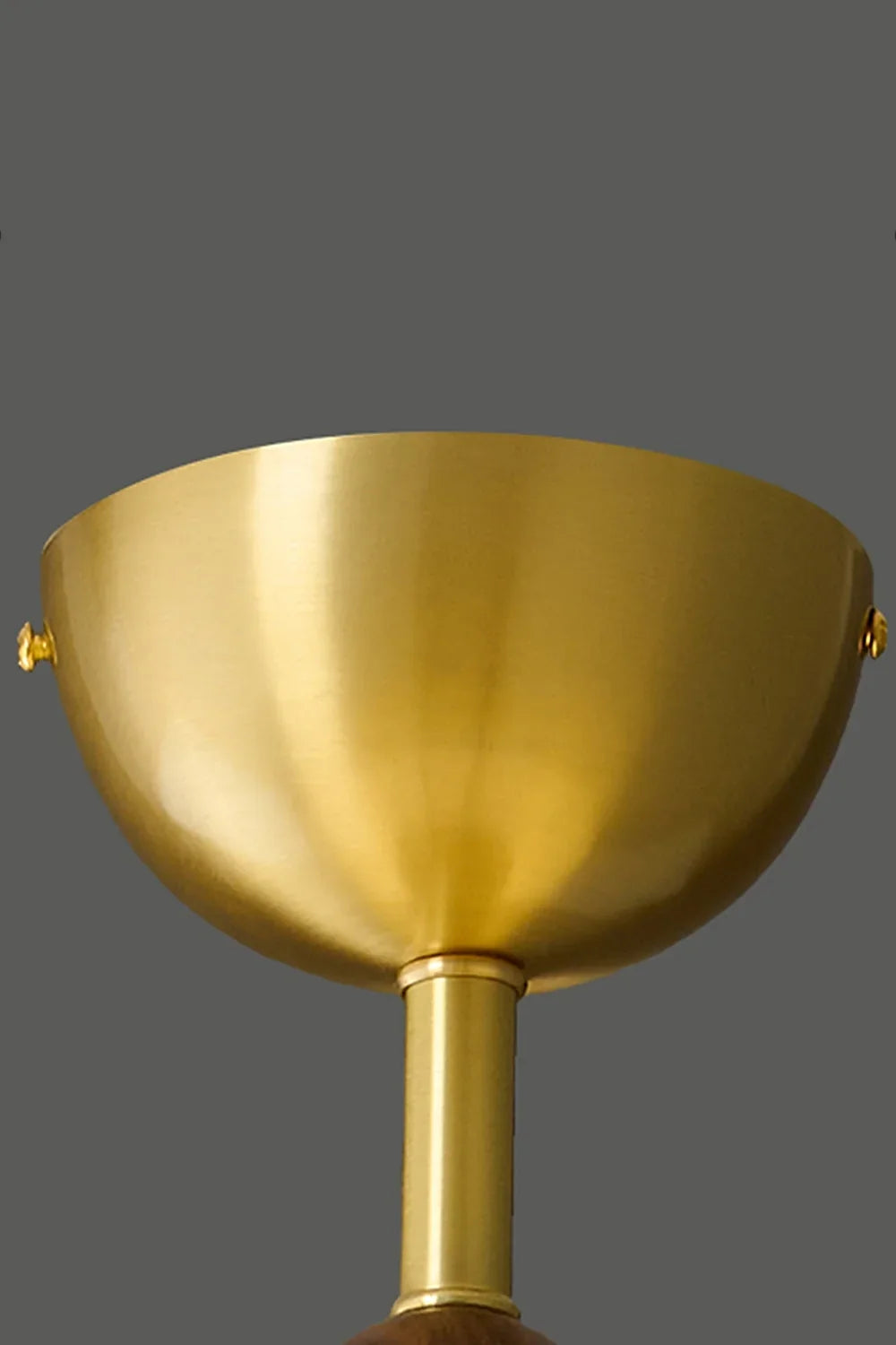 Fabric Brass Pendant Lamp - view 12 | morylighting