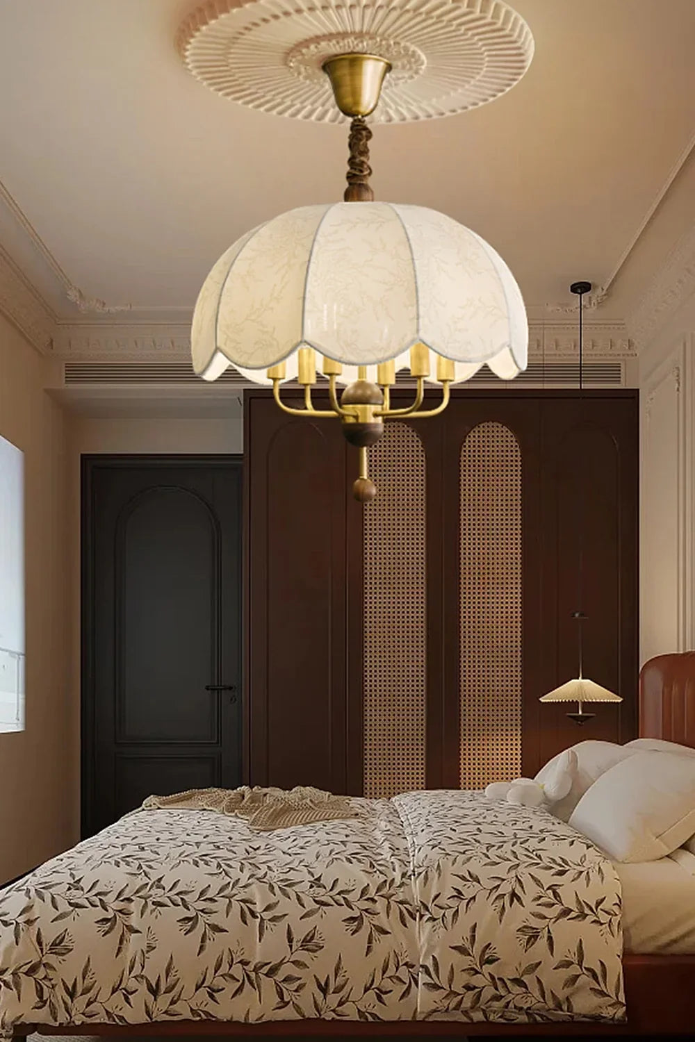 Fabric Lonzo Pendant Lamp - view 5 | morylighting