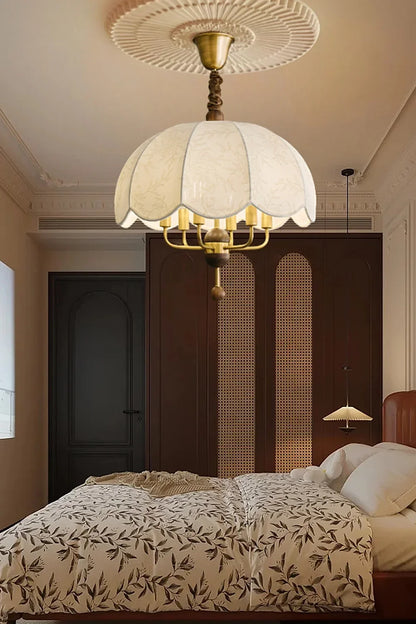 Fabric Lonzo Pendant Lamp - view 5 | morylighting