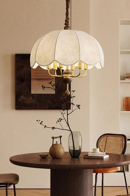 Fabric Lonzo Pendant Lamp - view 6 | morylighting