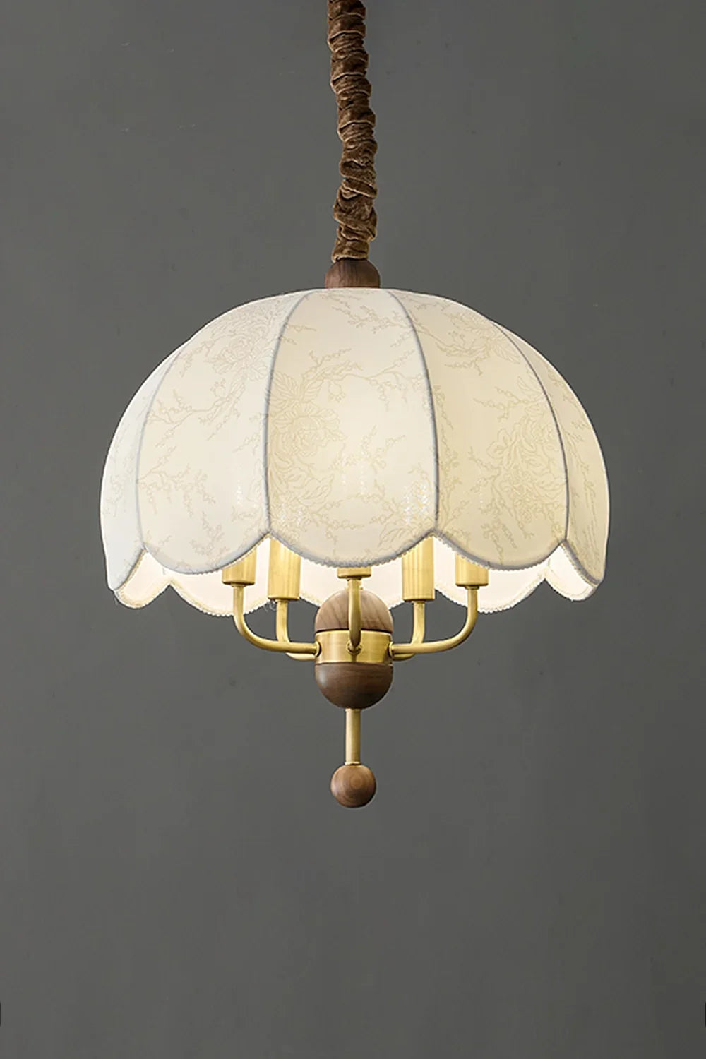 Fabric Lonzo Pendant Lamp - view 9 | morylighting