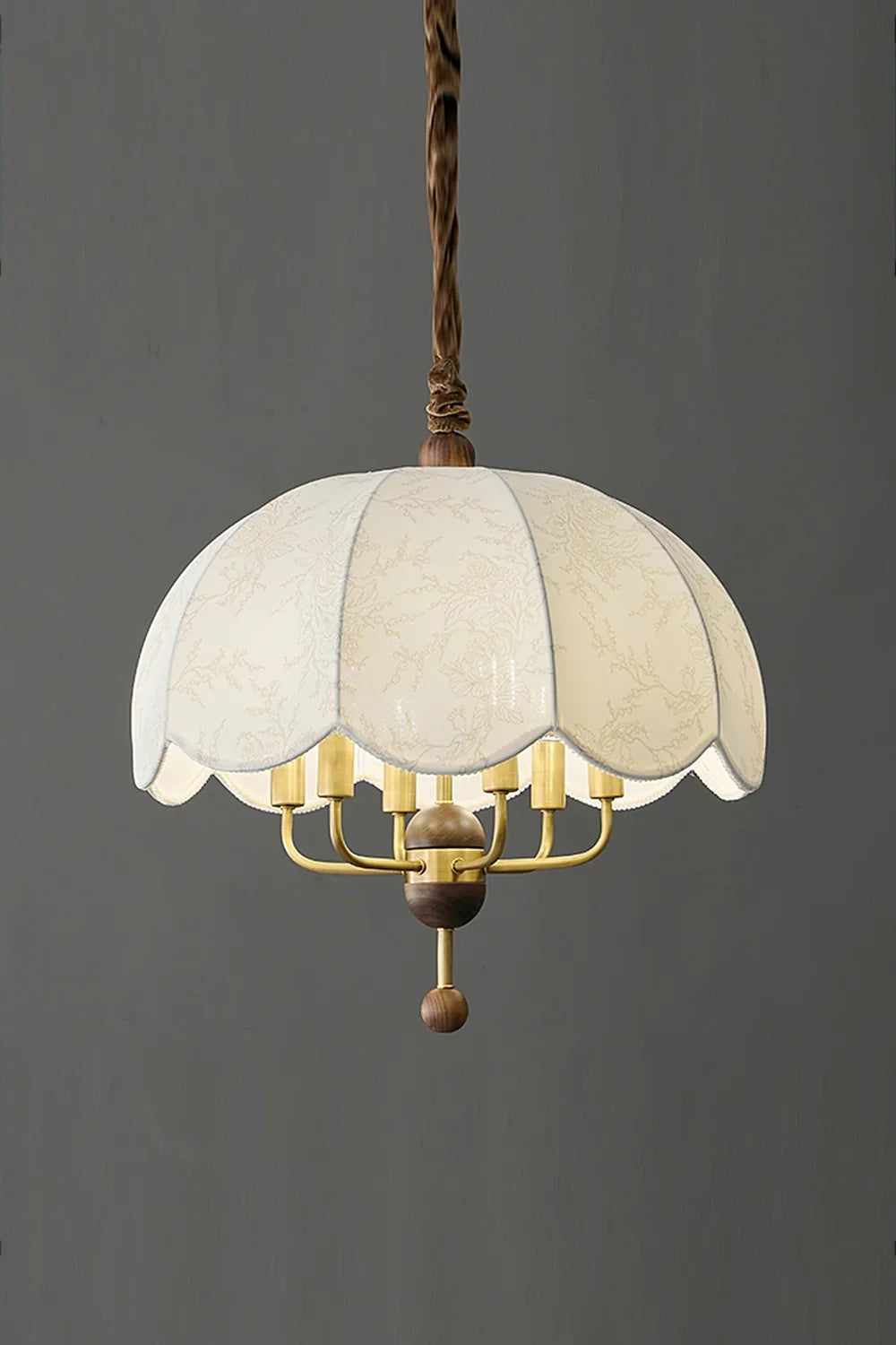 Fabric Lonzo Pendant Lamp - view 8 | morylighting