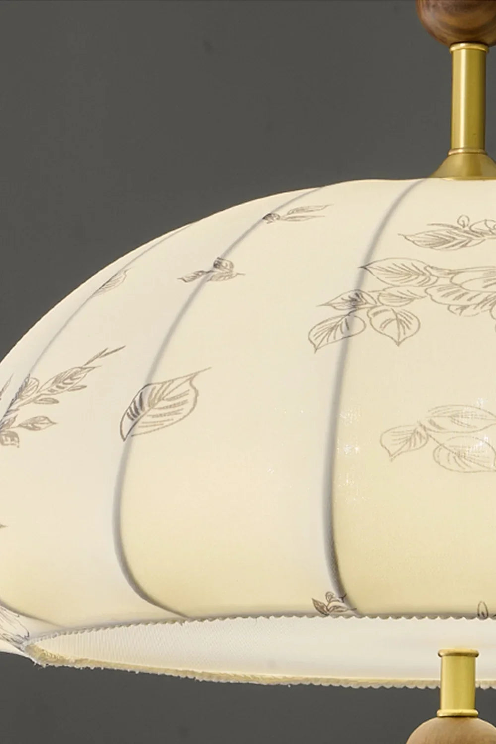 Fabric Trigg Pendant Lamp - view 9 | morylighting