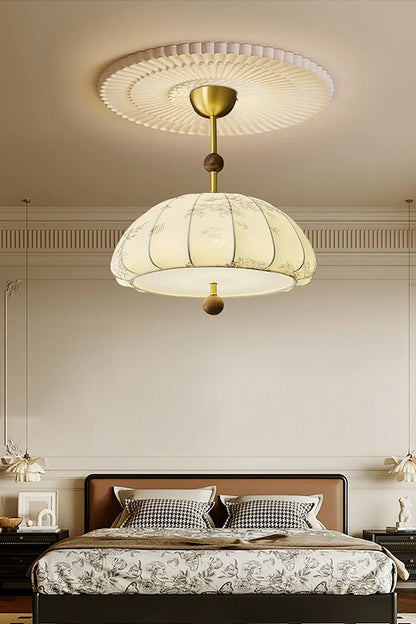 Fabric Trigg Pendant Lamp - view 5 | morylighting