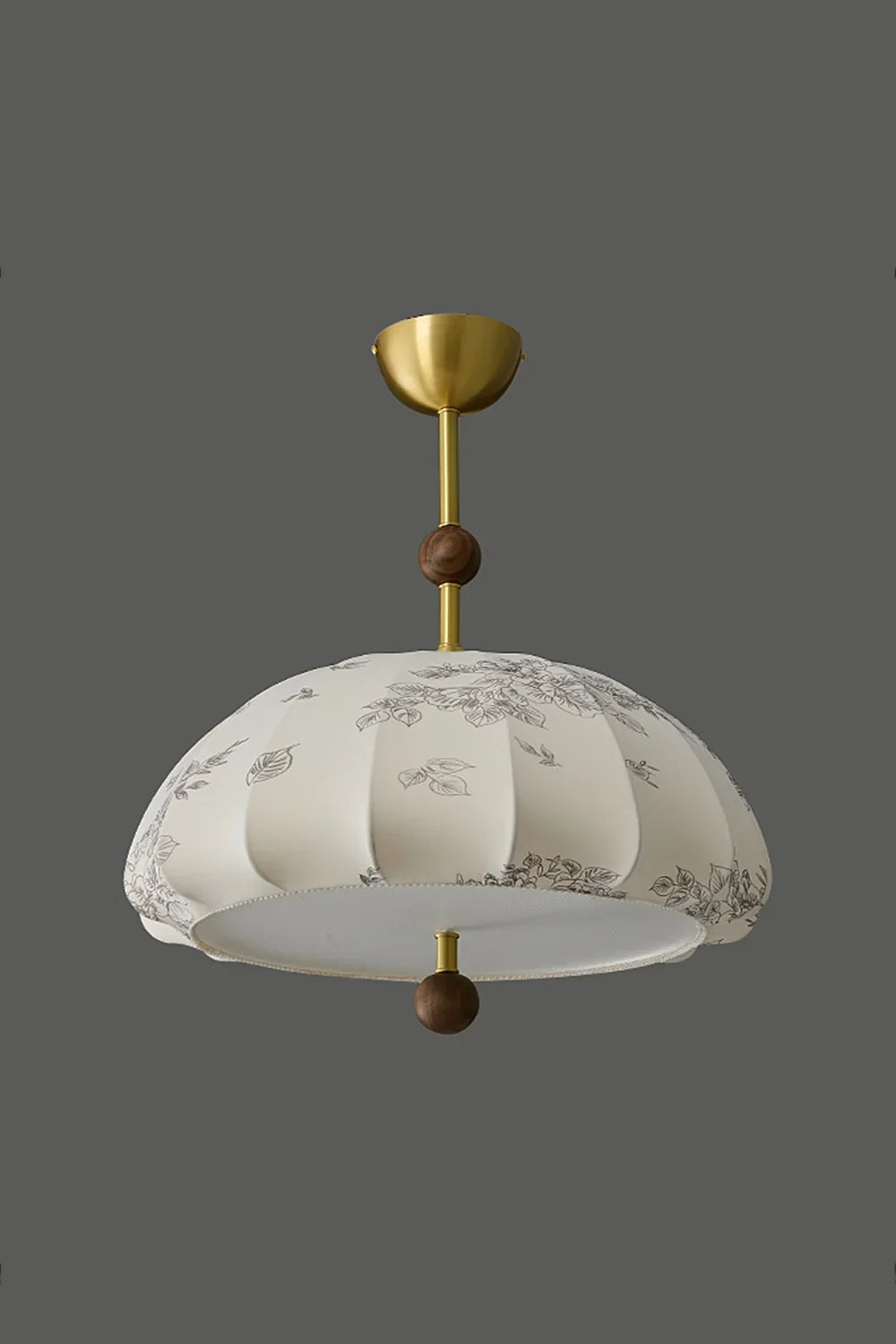 Fabric Trigg Pendant Lamp - view 8 | morylighting