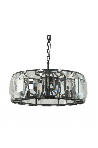 Faceted Crystal Halo Chandelier vexa lamps