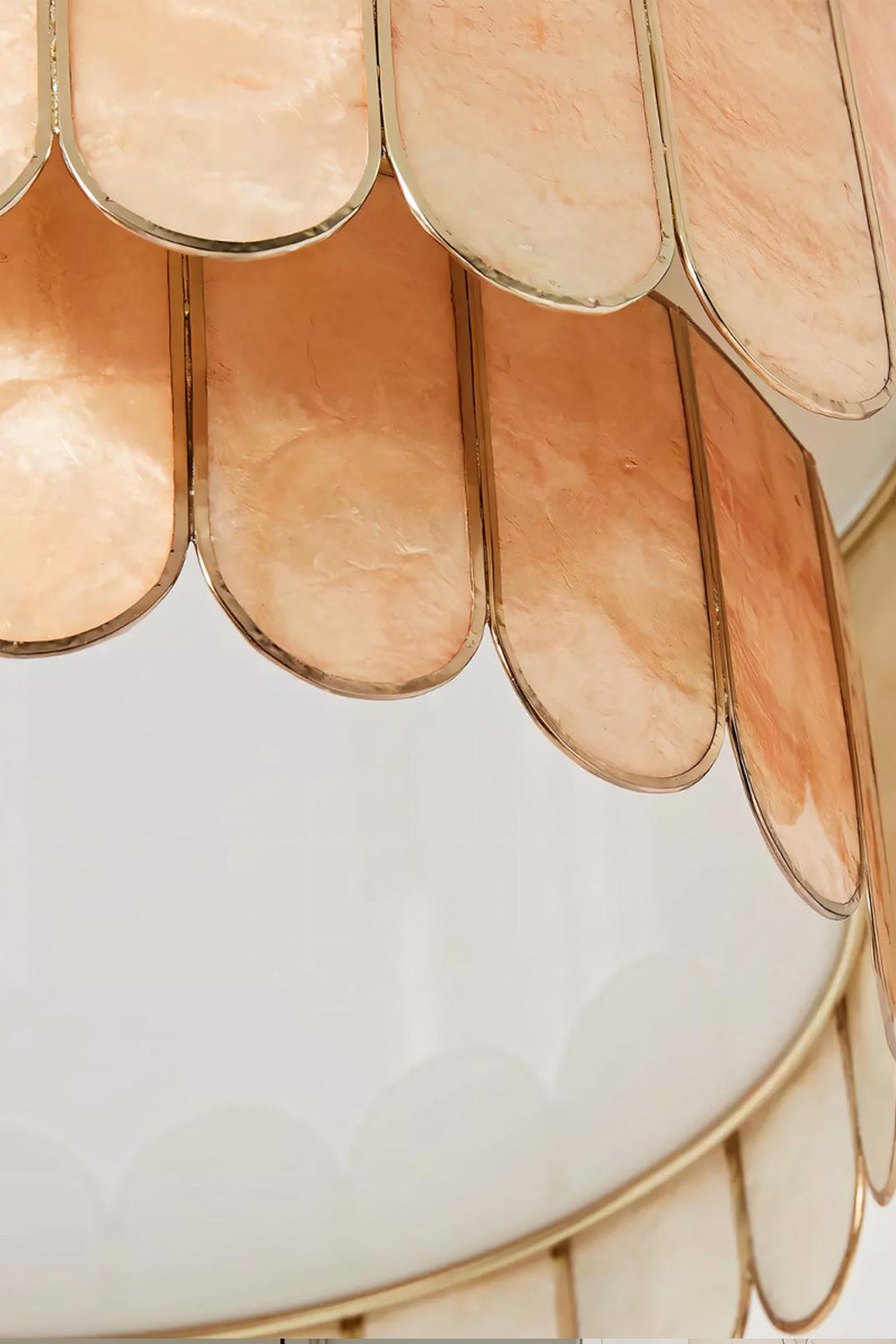 Faceted Shell Bloom Ceiling Light - view 18 | morylighting