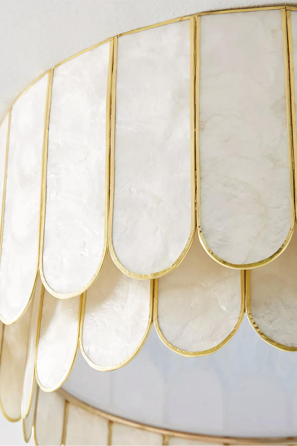 Faceted Shell Bloom Ceiling Light - view 14 | morylighting