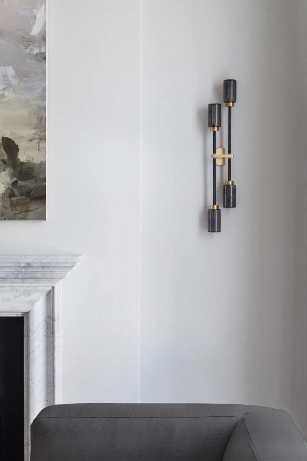 Cylindrical Glass Farol Wall Light - view 19 | morylighting