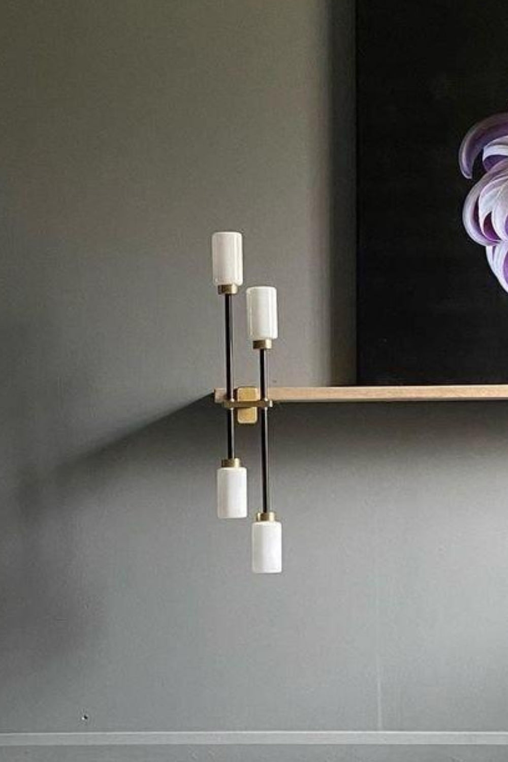 Cylindrical Glass Farol Wall Light - view 21 | morylighting