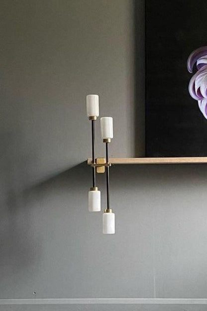 Cylindrical Glass Farol Wall Light - view 21 | morylighting