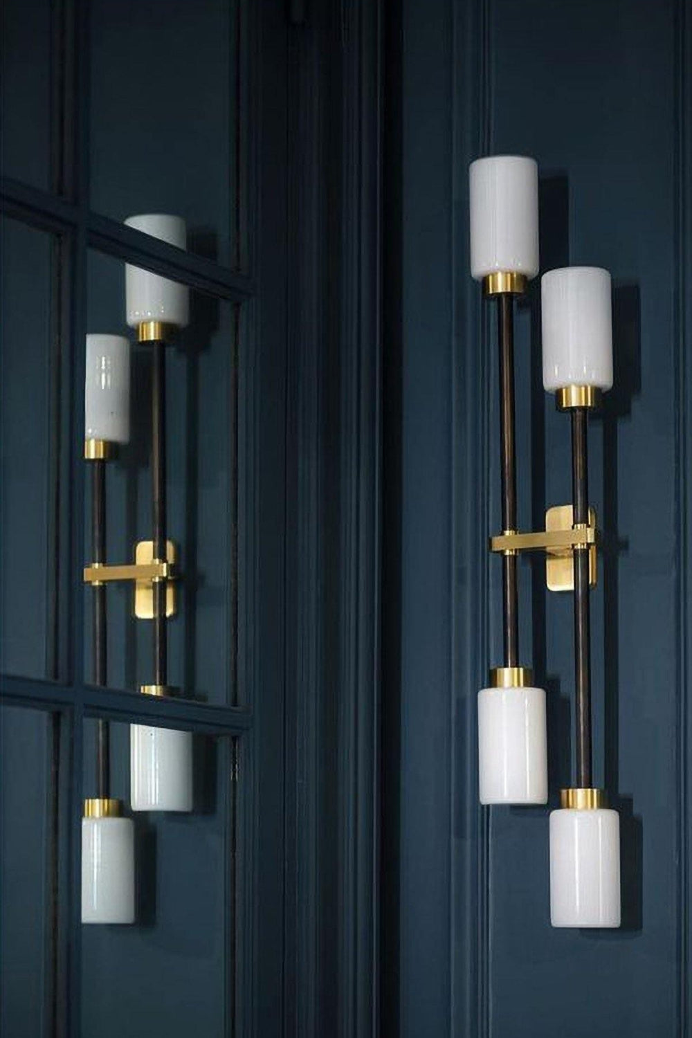 Cylindrical Glass Farol Wall Light - view 32 | morylighting