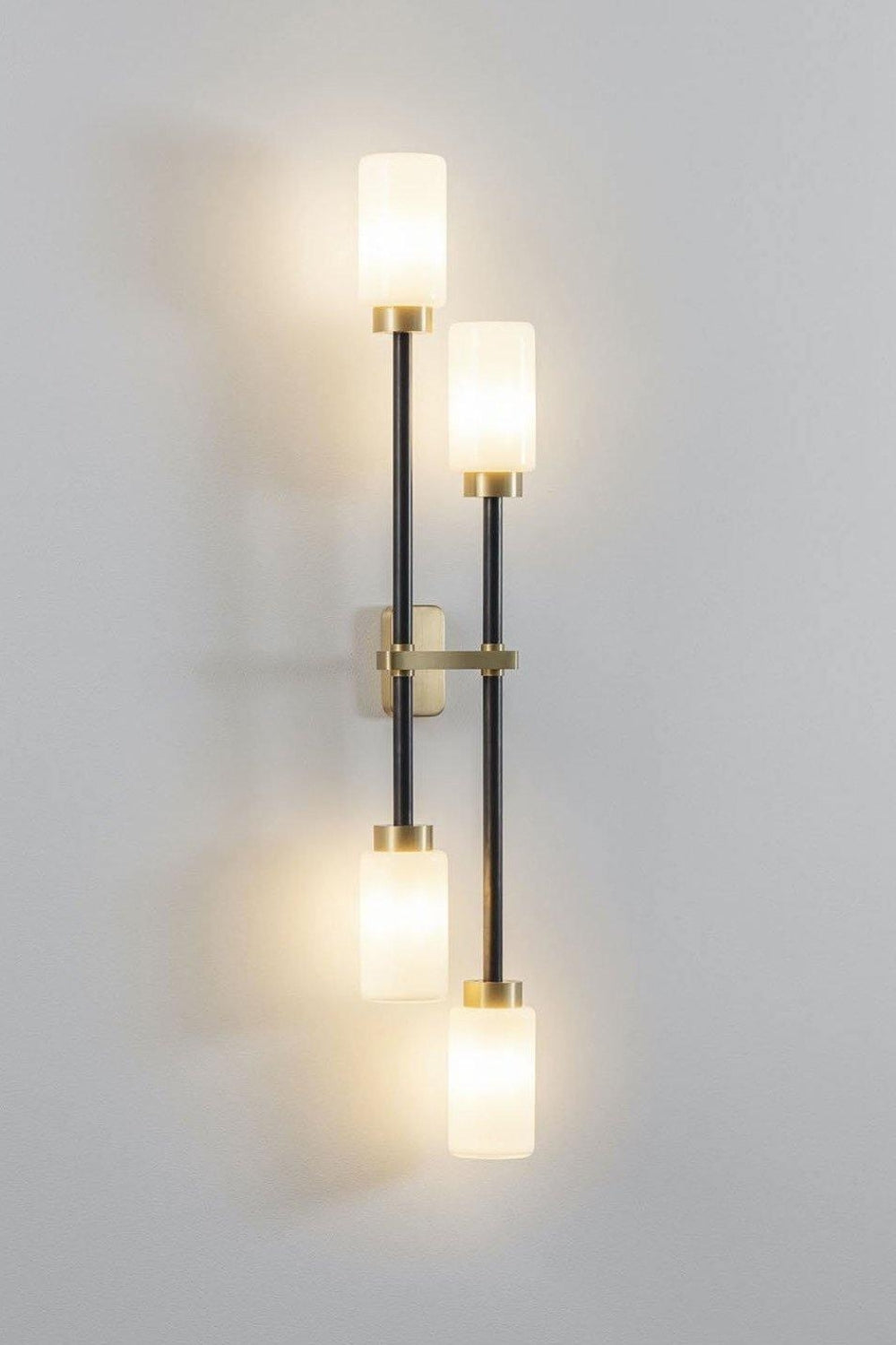 Cylindrical Glass Farol Wall Light - view 36 | morylighting