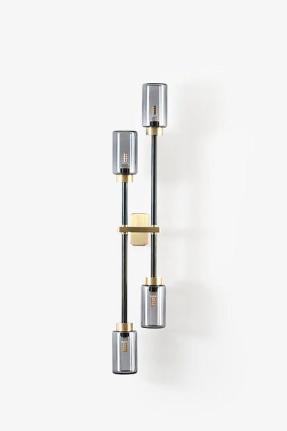 Cylindrical Glass Farol Wall Light - view 39 | morylighting