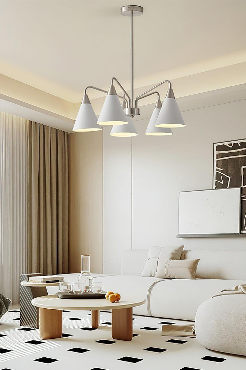 Fashion Cono Chandelier - view 3 | morylighting