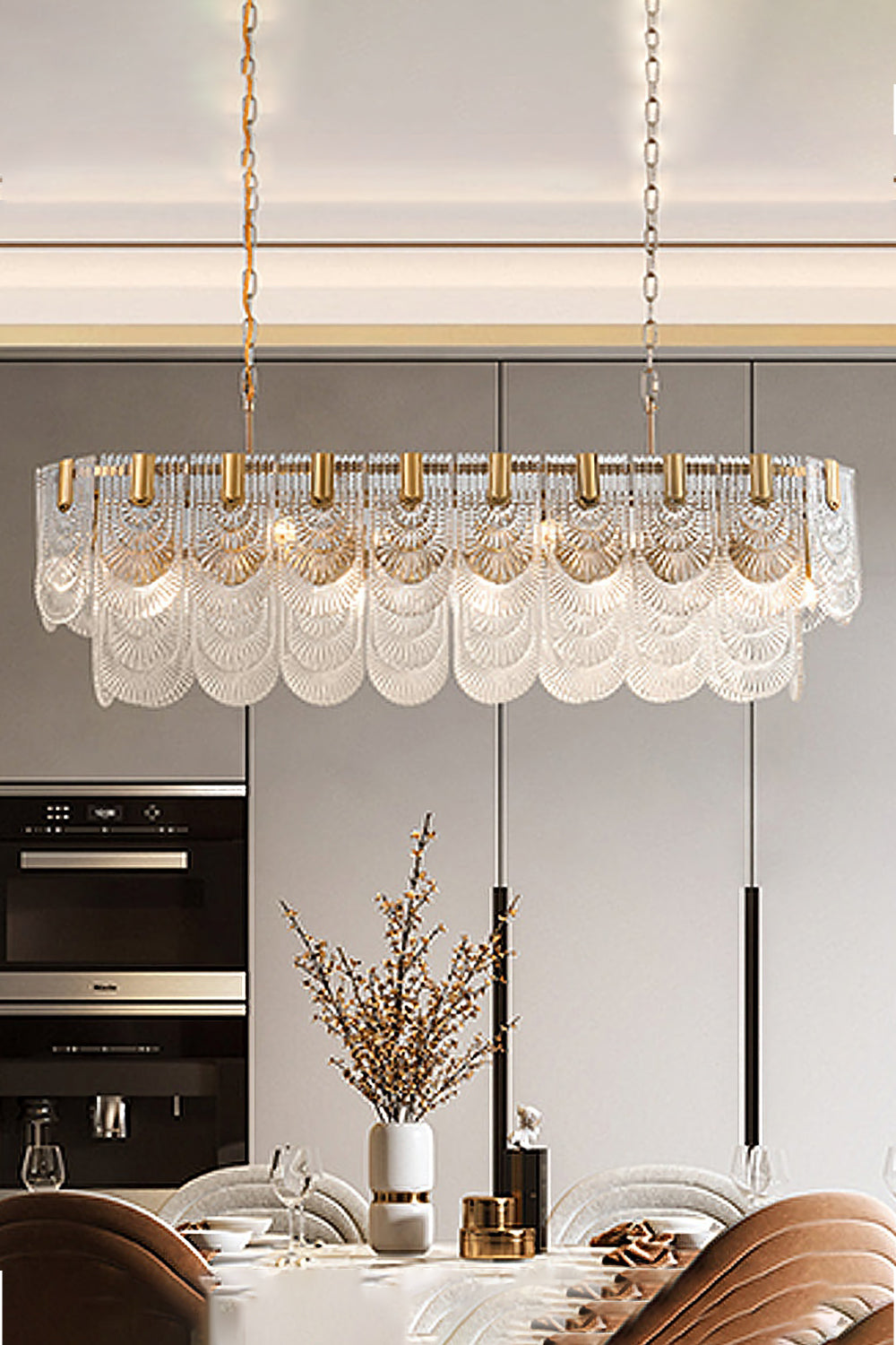 Fashional Crystal Glass Chandelier - morylighting